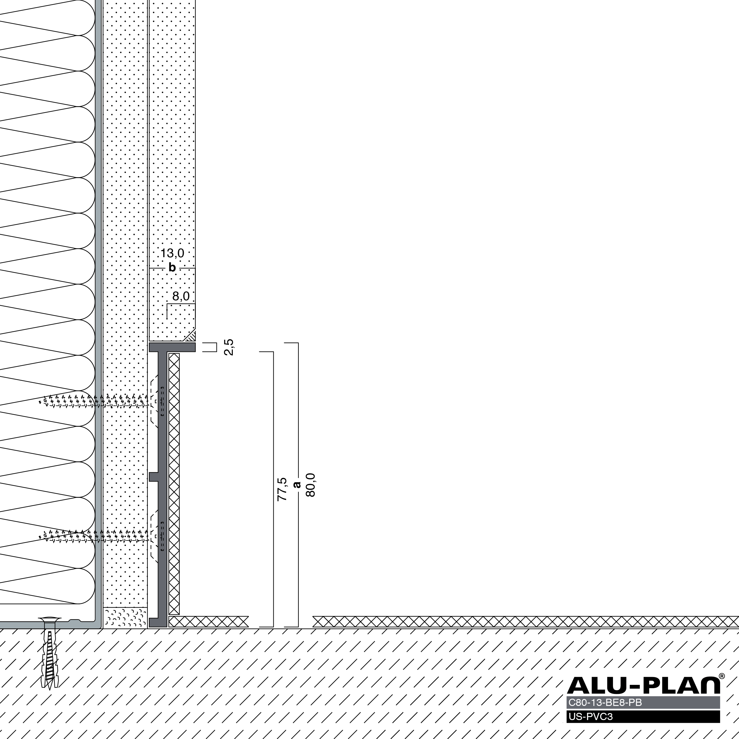 ALU-PLAN® Installation :: C80-13-BE8-PB-US-PVC3