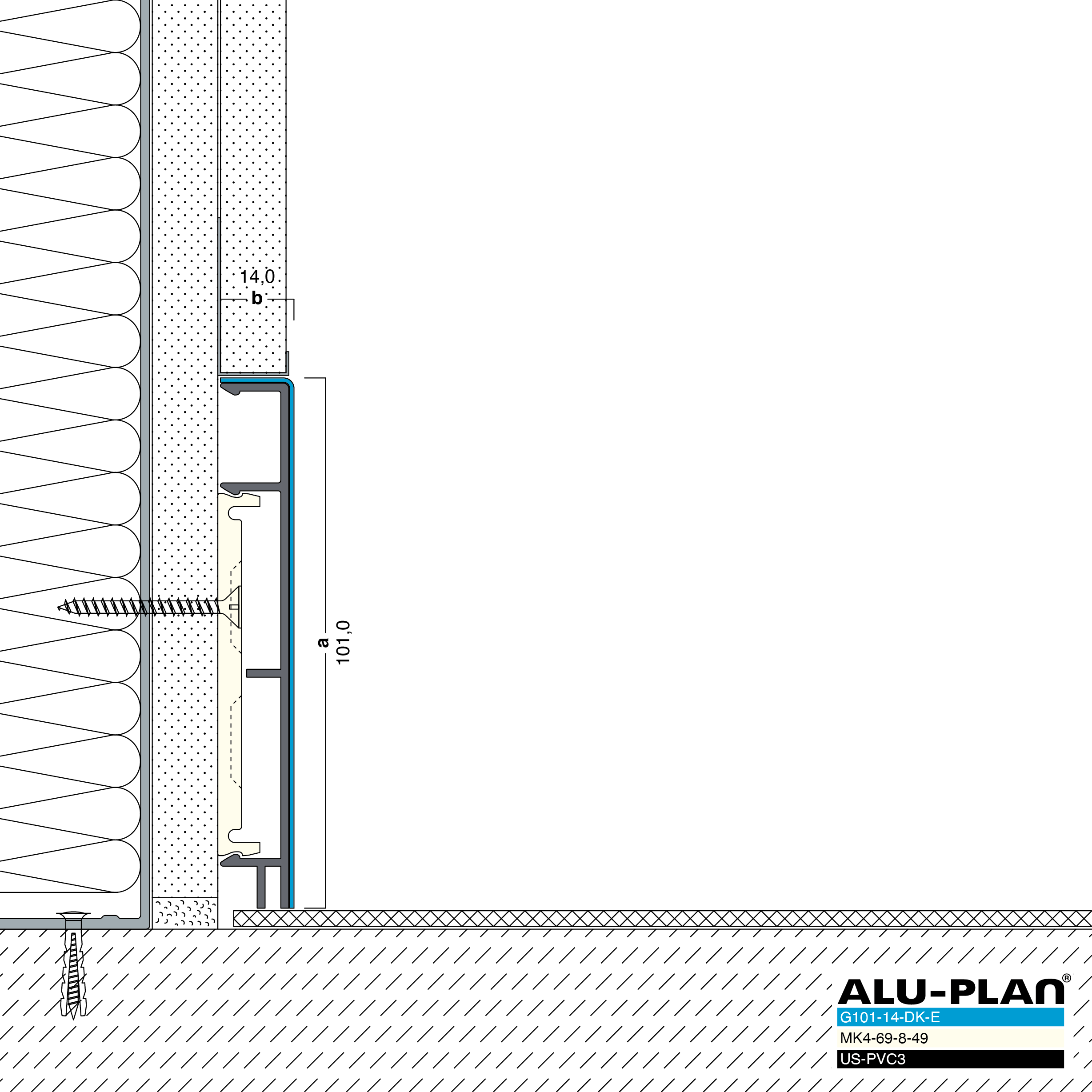 ALU-PLAN® Installation :: G101-14-DK-E-US-PVC3