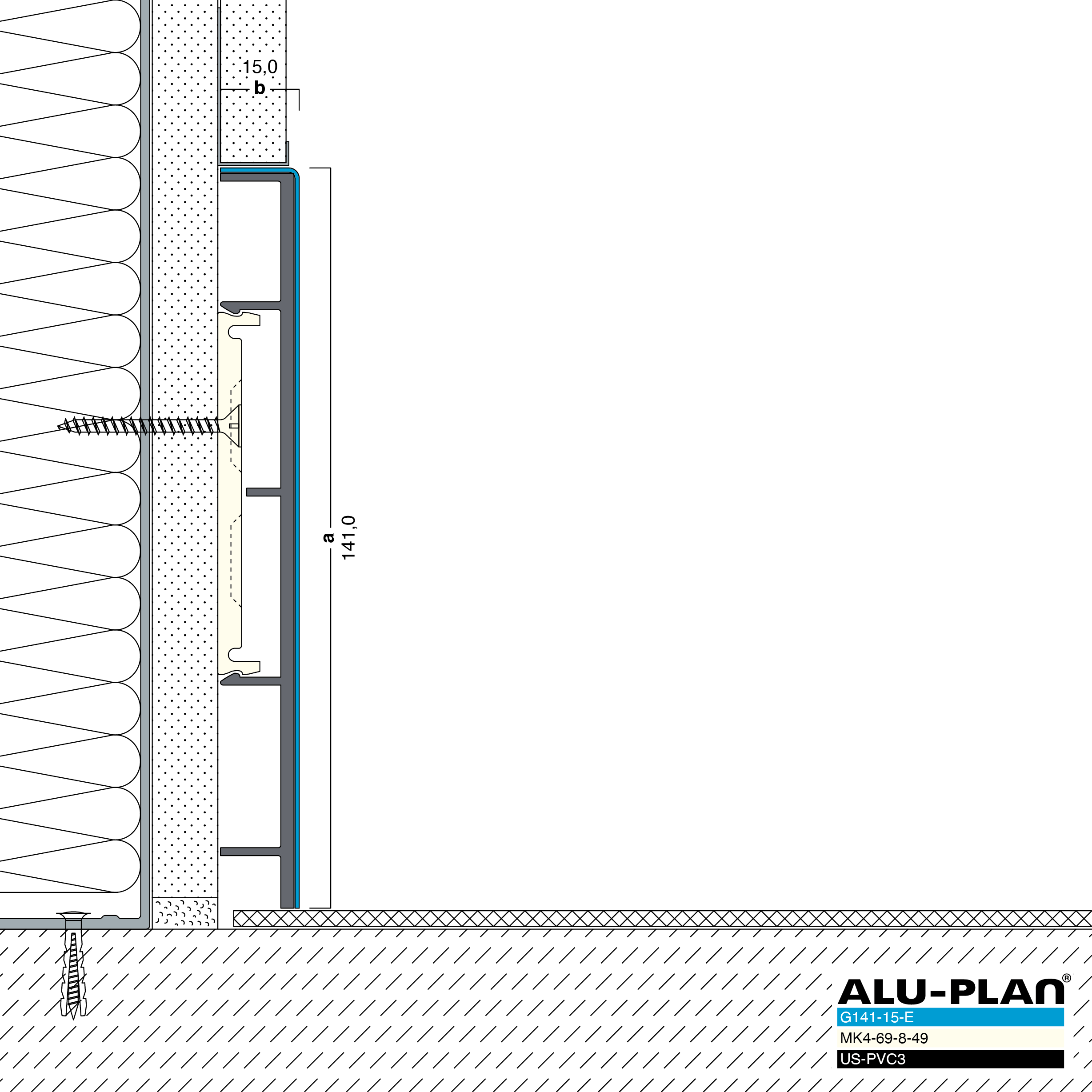 ALU-PLAN® Installation :: G141-15-E-US-PVC3