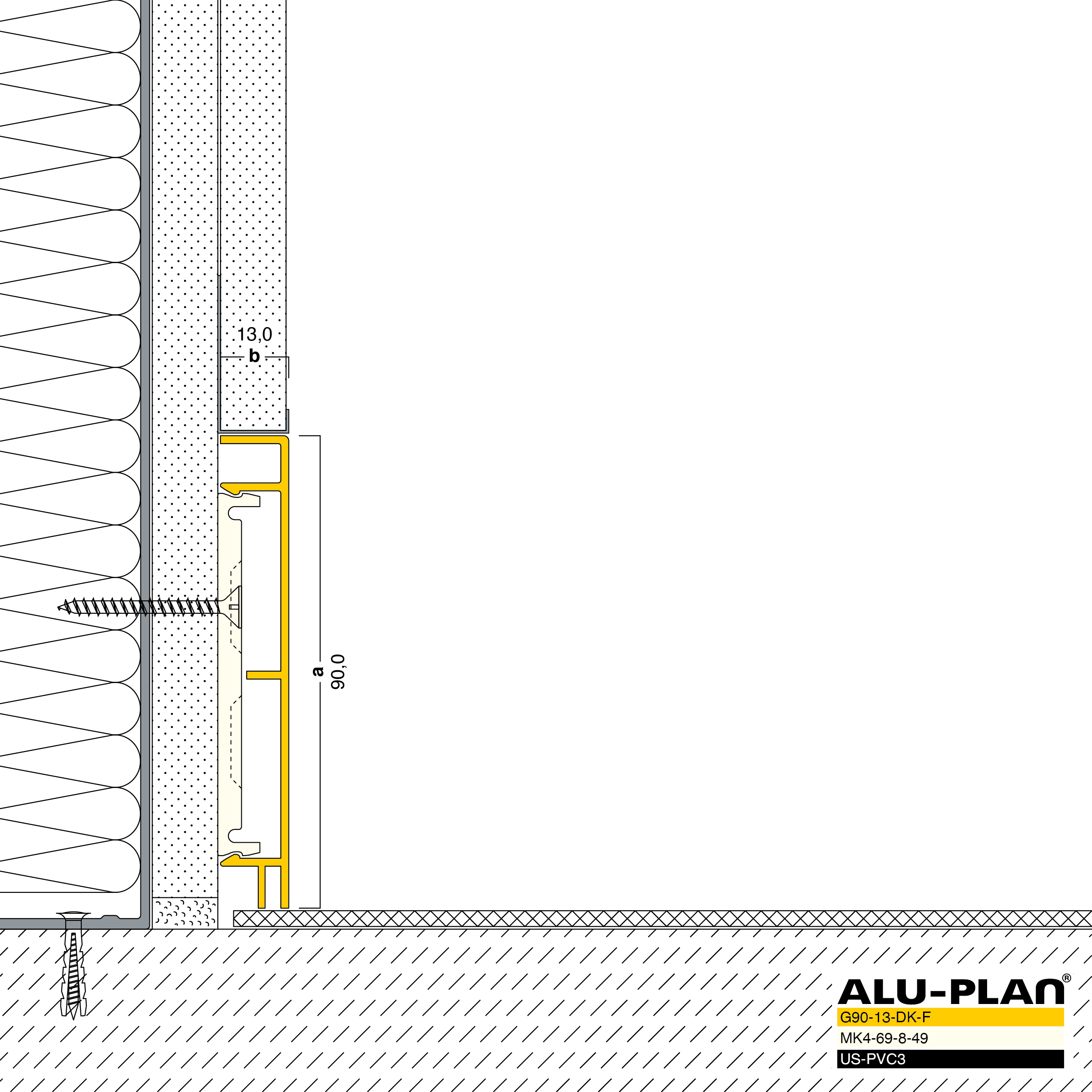 ALU-PLAN® Installation :: G90-13-DK-F-US-PVC3