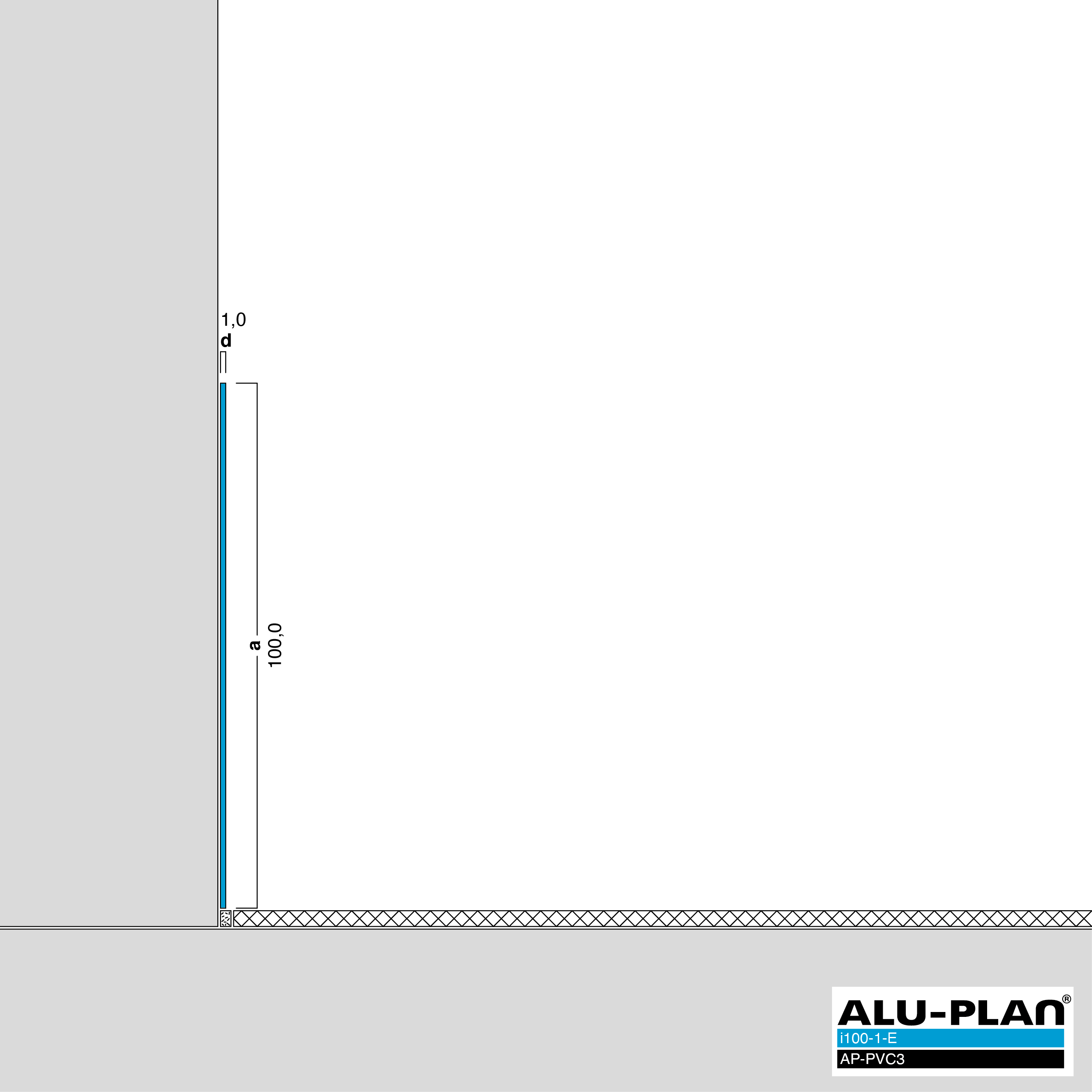 ALU-PLAN® Installation :: i100-1-E-AP-PVC3