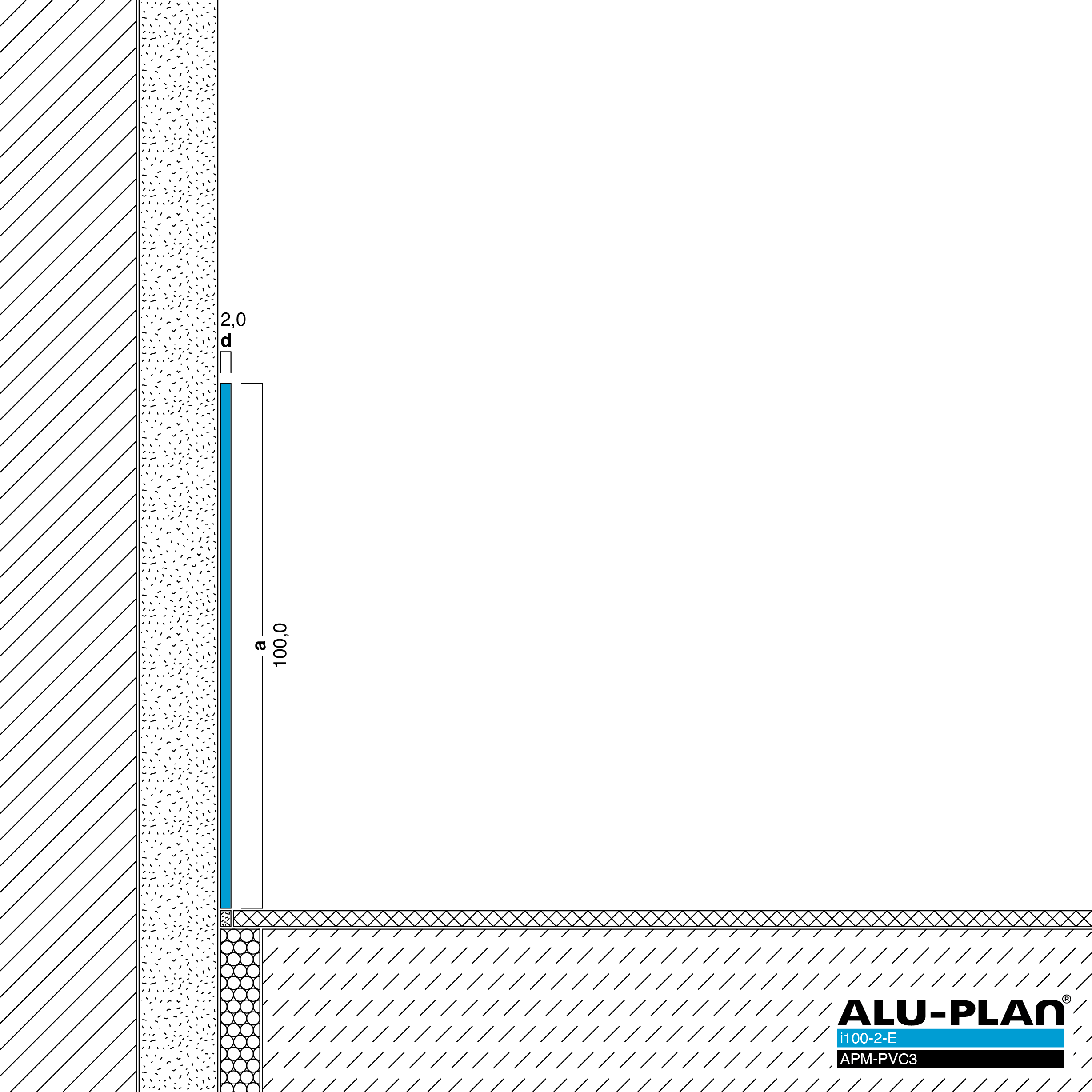ALU-PLAN® Installation :: i100-2-E-APM-PVC3