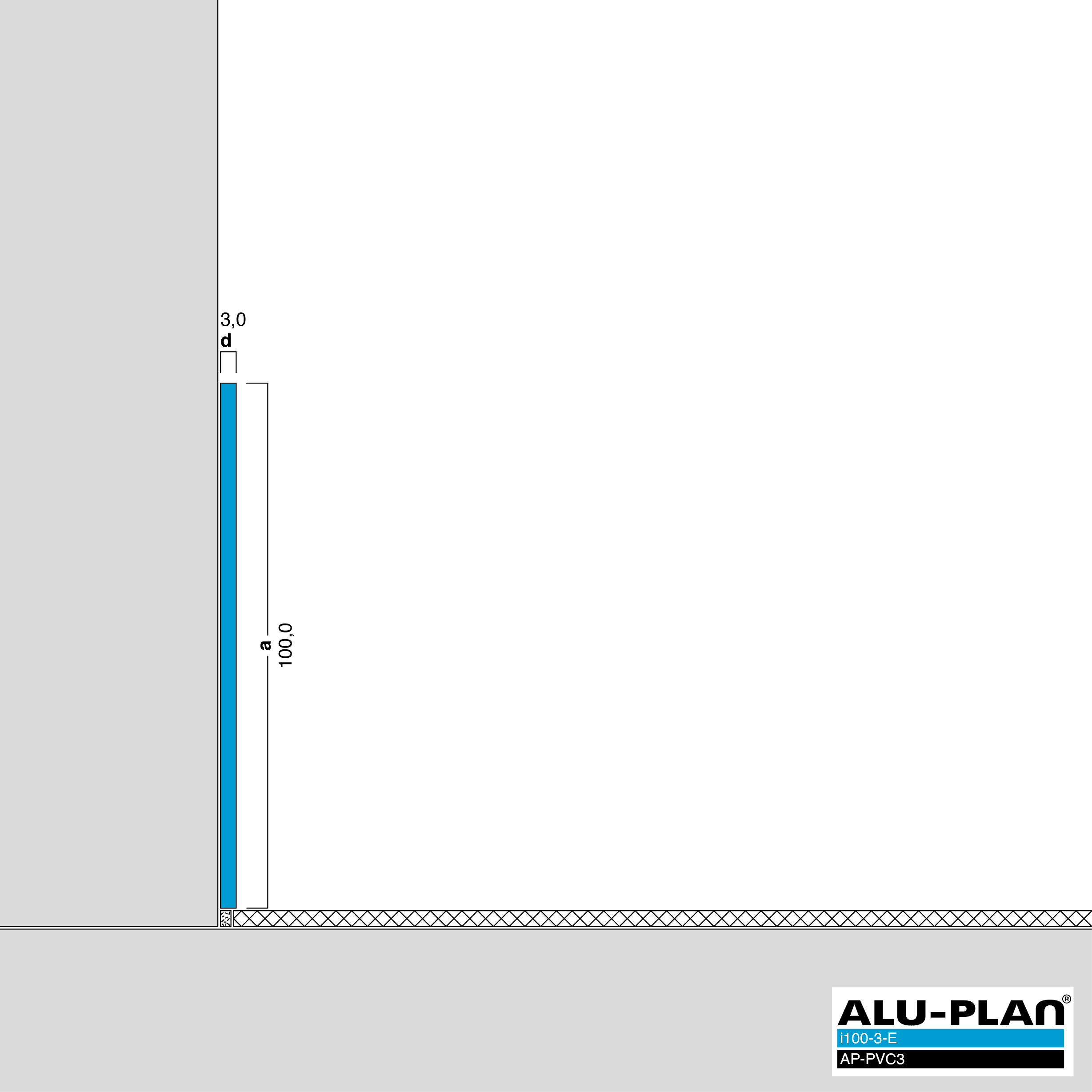 ALU-PLAN® Installation :: i100-3-E-AP-PVC3