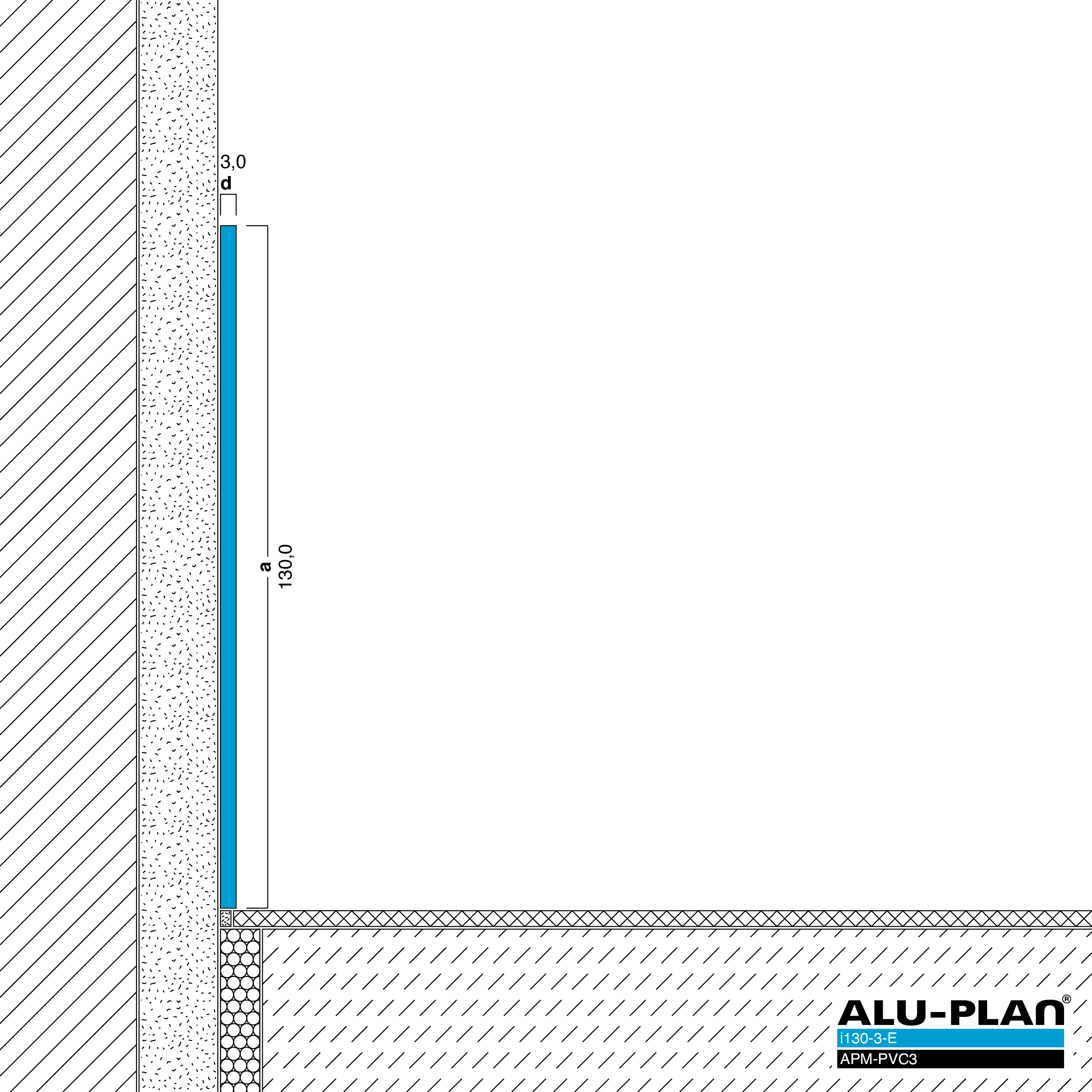 ALU-PLAN® Installation :: i130-3-E-APM-PVC3