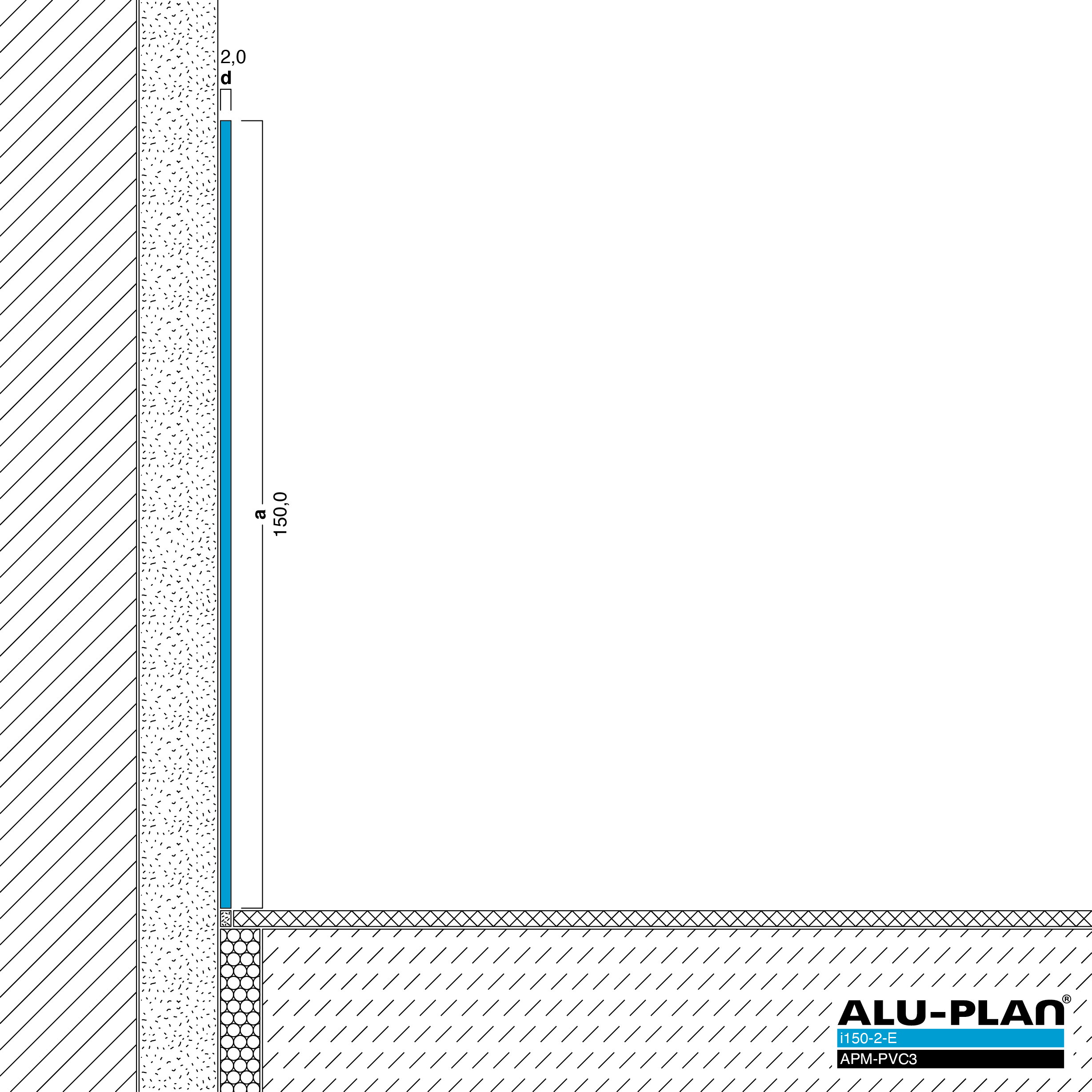 ALU-PLAN® Installation :: i150-2-E-APM-PVC3