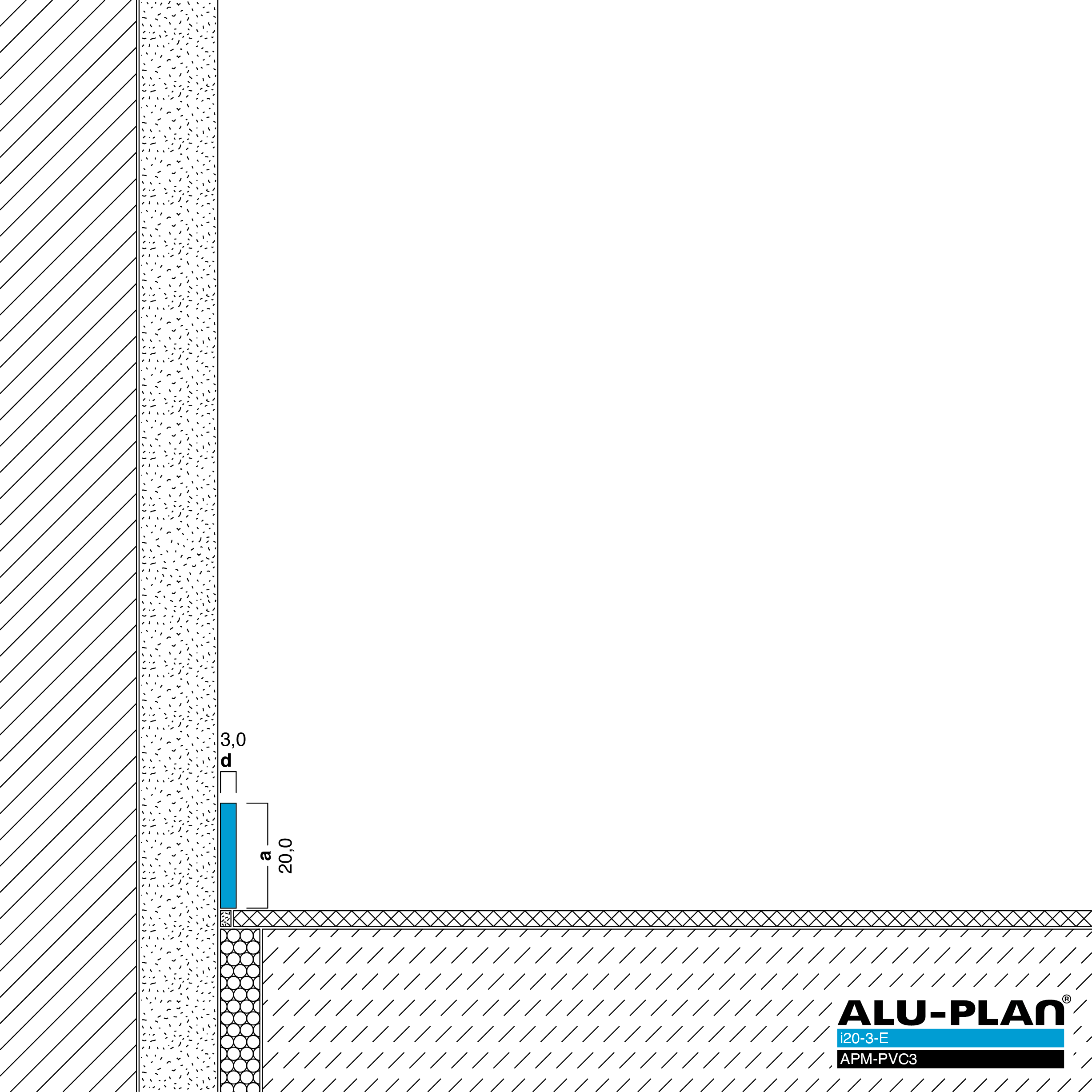 ALU-PLAN® Installation :: i20-3-E-APM-PVC3