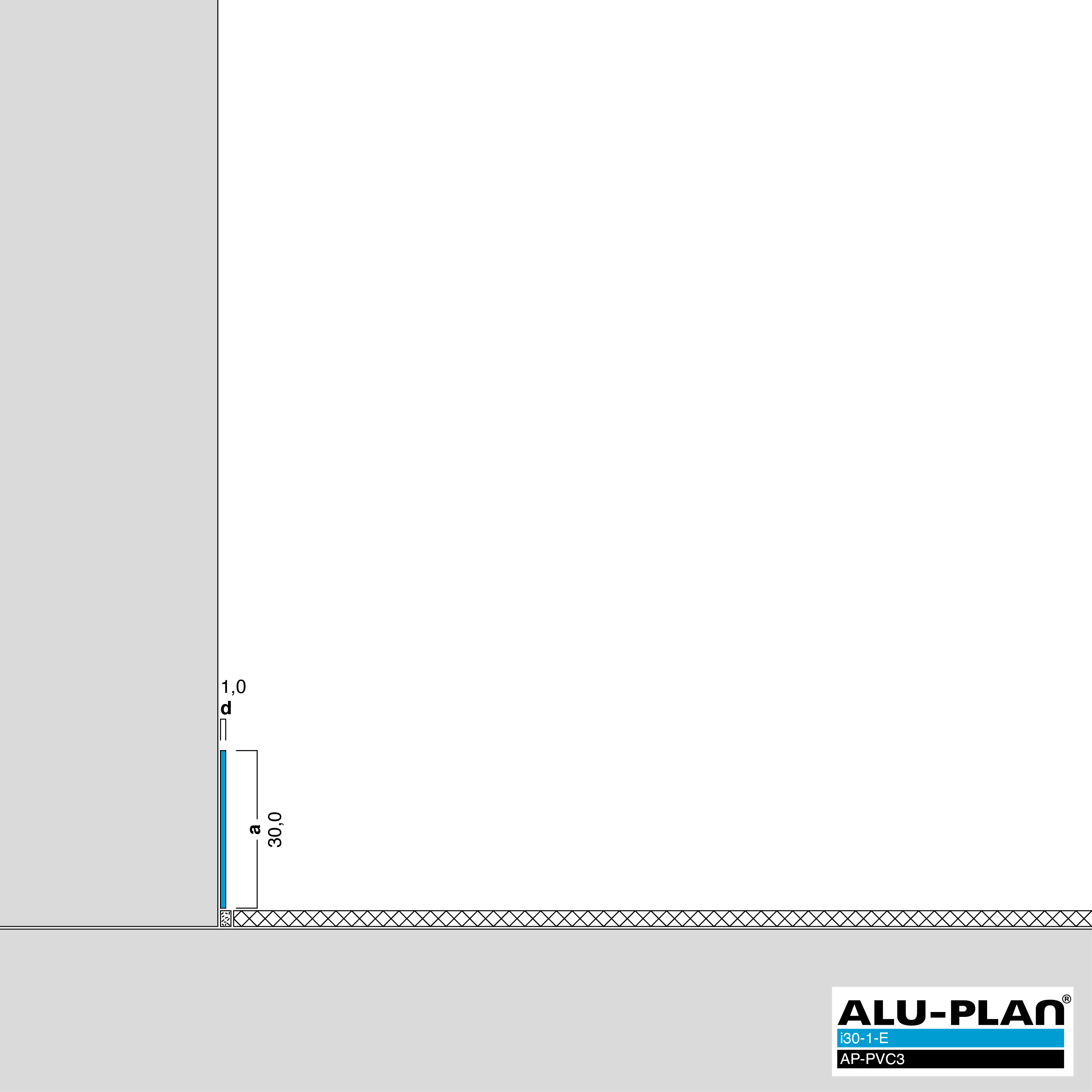 ALU-PLAN® Installation :: i30-1-E-AP-PVC3