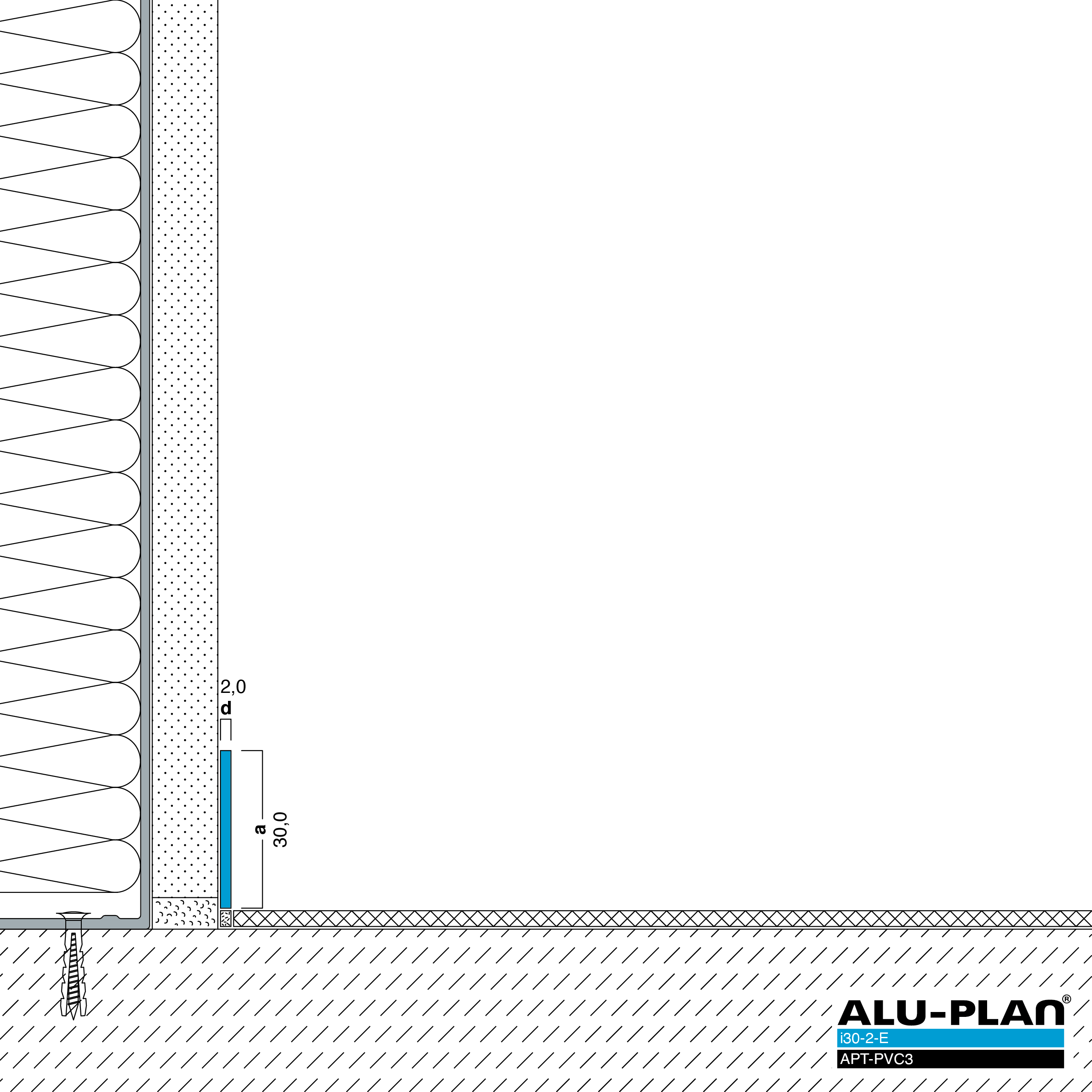 ALU-PLAN® Installation :: i30-2-E-APT-PVC3