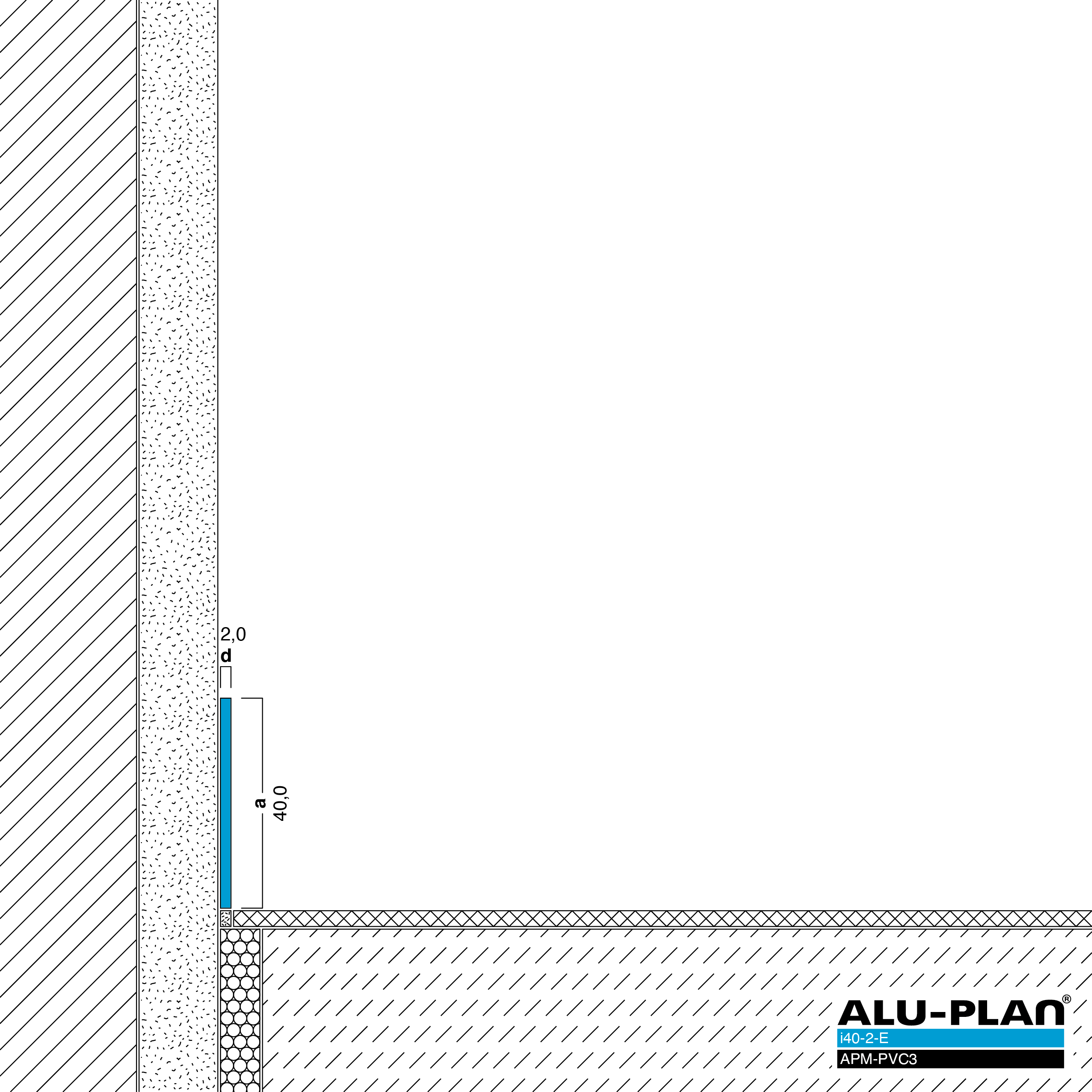 ALU-PLAN® Installation :: i40-2-E-APM-PVC3
