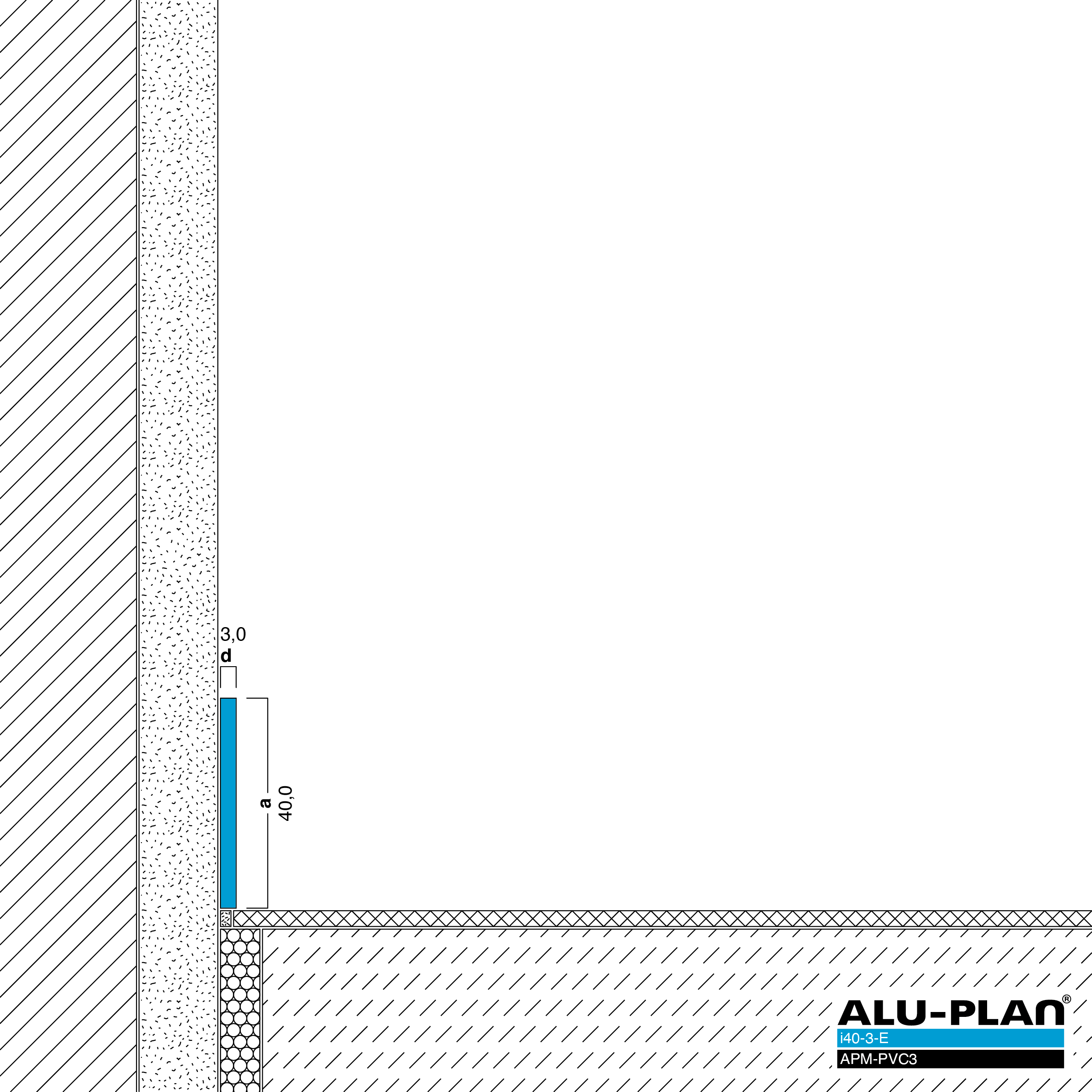 ALU-PLAN® Installation :: i40-3-E-APM-PVC3