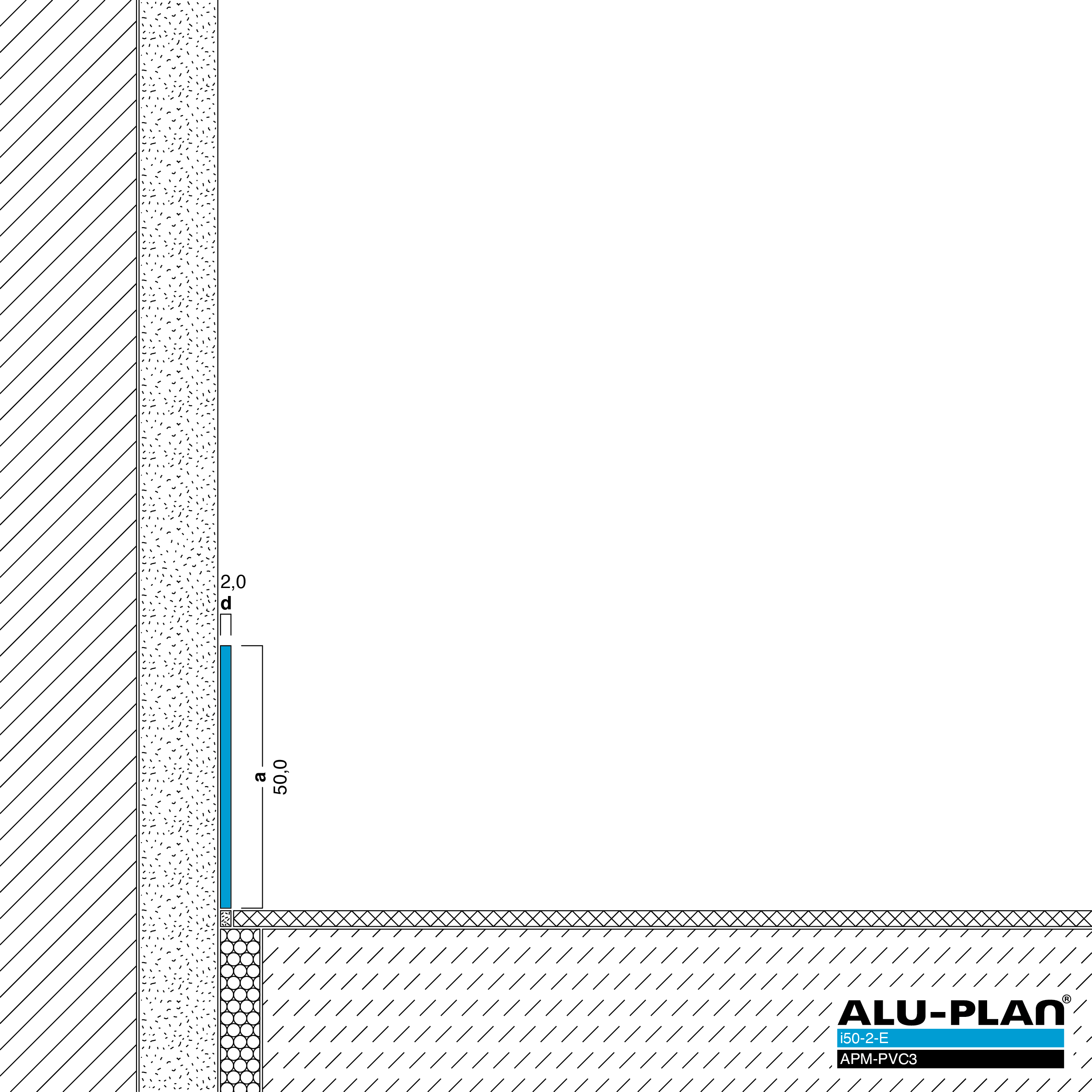 ALU-PLAN® Installation :: i50-2-E-APM-PVC3