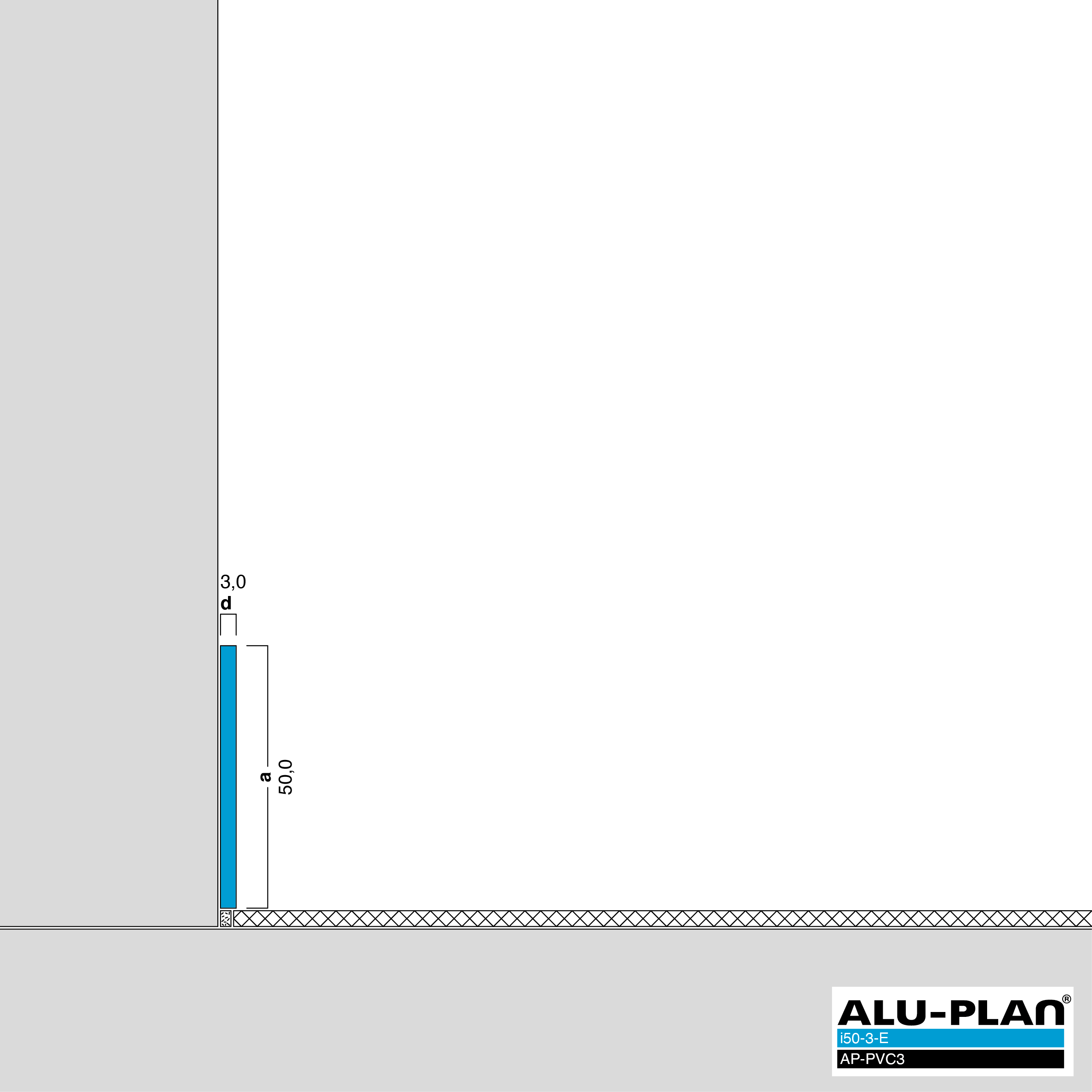 ALU-PLAN® Installation :: i50-3-E-AP-PVC3