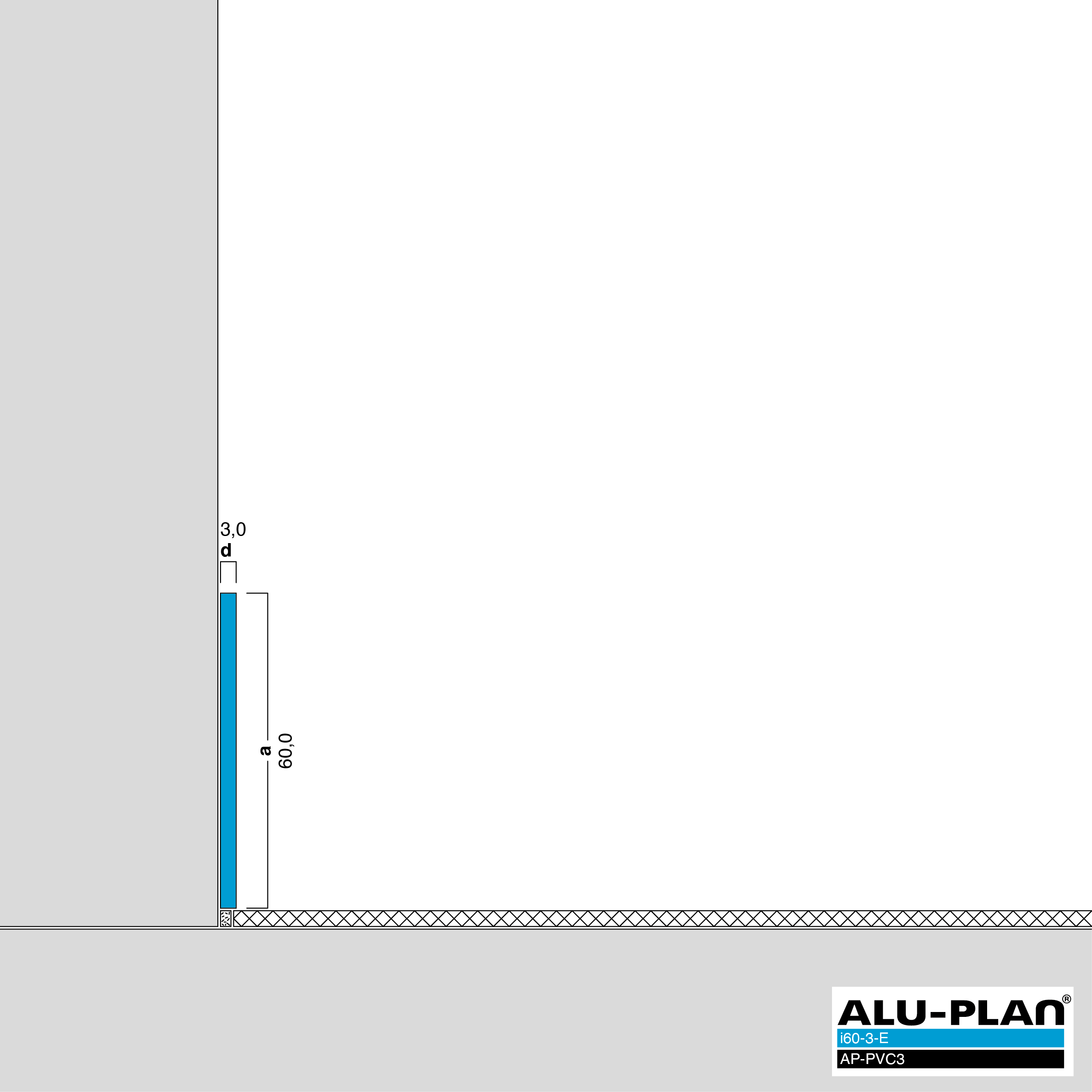 ALU-PLAN® Installation :: i60-3-E-AP-PVC3