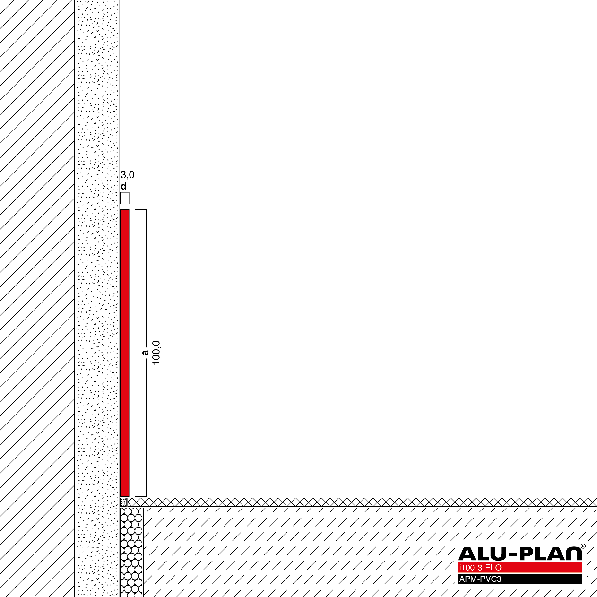 ALU-PLAN® Installation :: i100-3-ELO-APM-PVC3