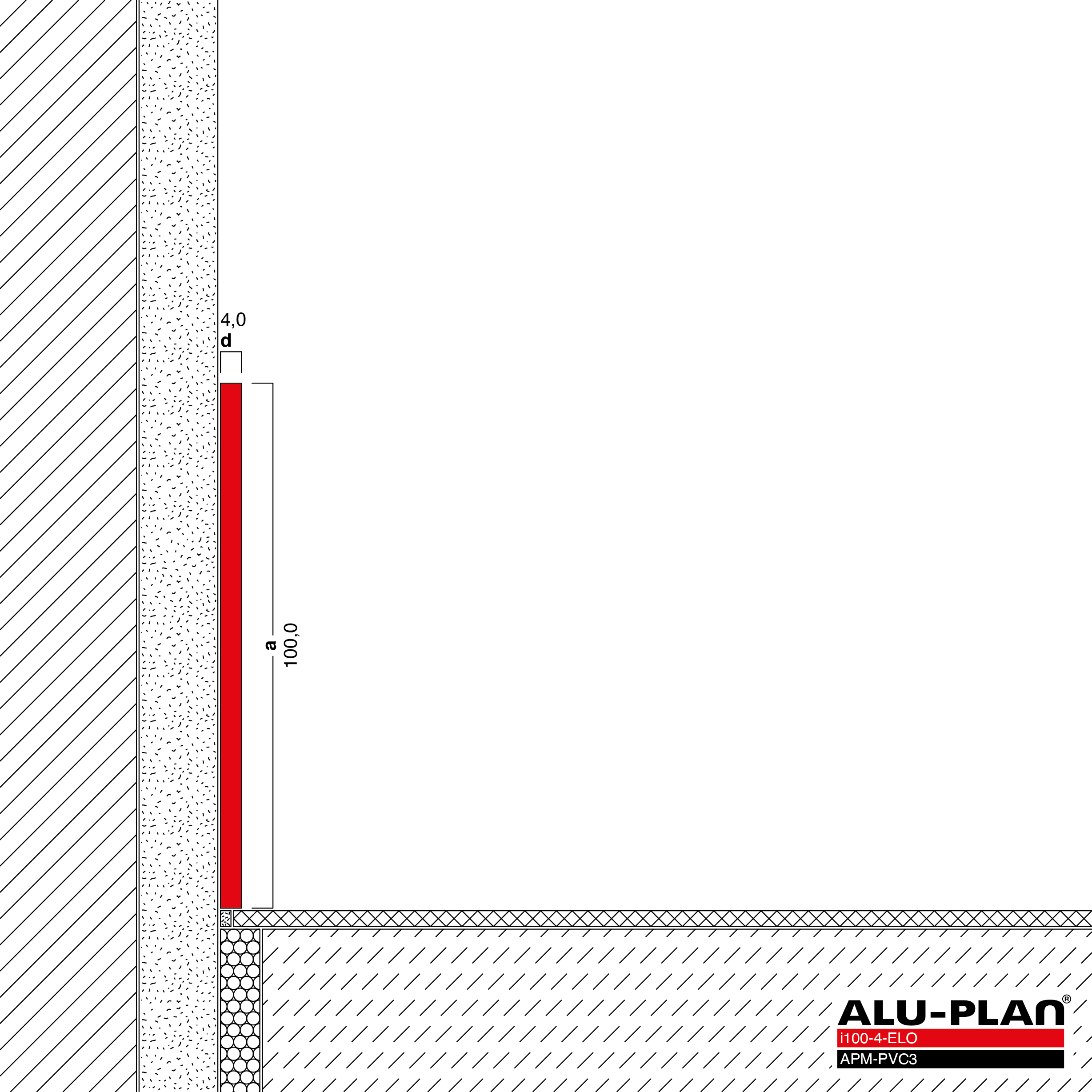 ALU-PLAN® Installation :: i100-4-ELO-APM-PVC3