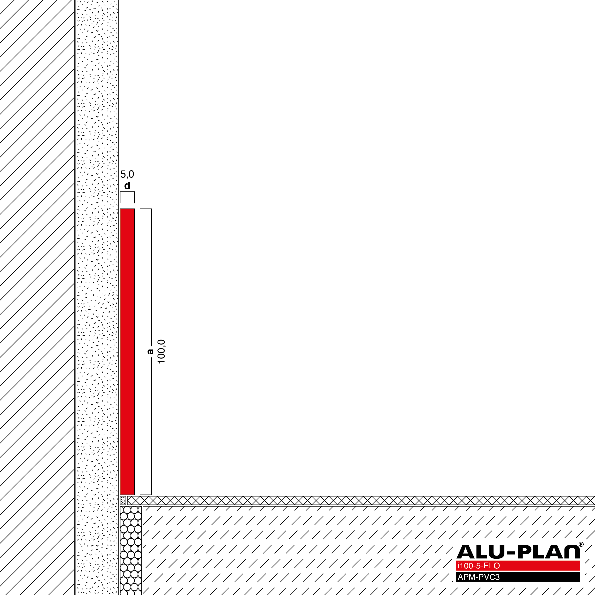 ALU-PLAN® Installation :: i100-5-ELO-APM-PVC3
