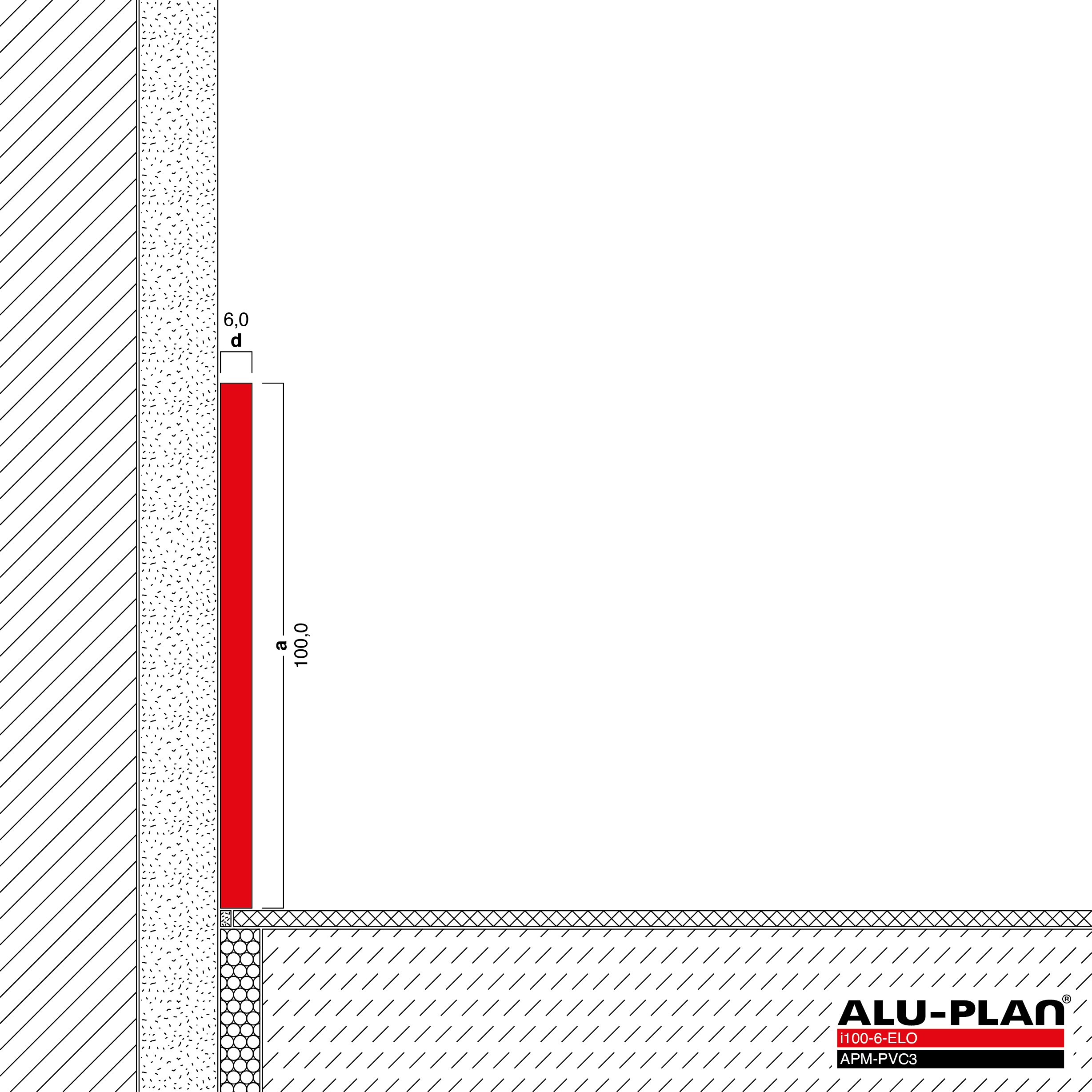 ALU-PLAN® Installation :: i100-6-ELO-APM-PVC3