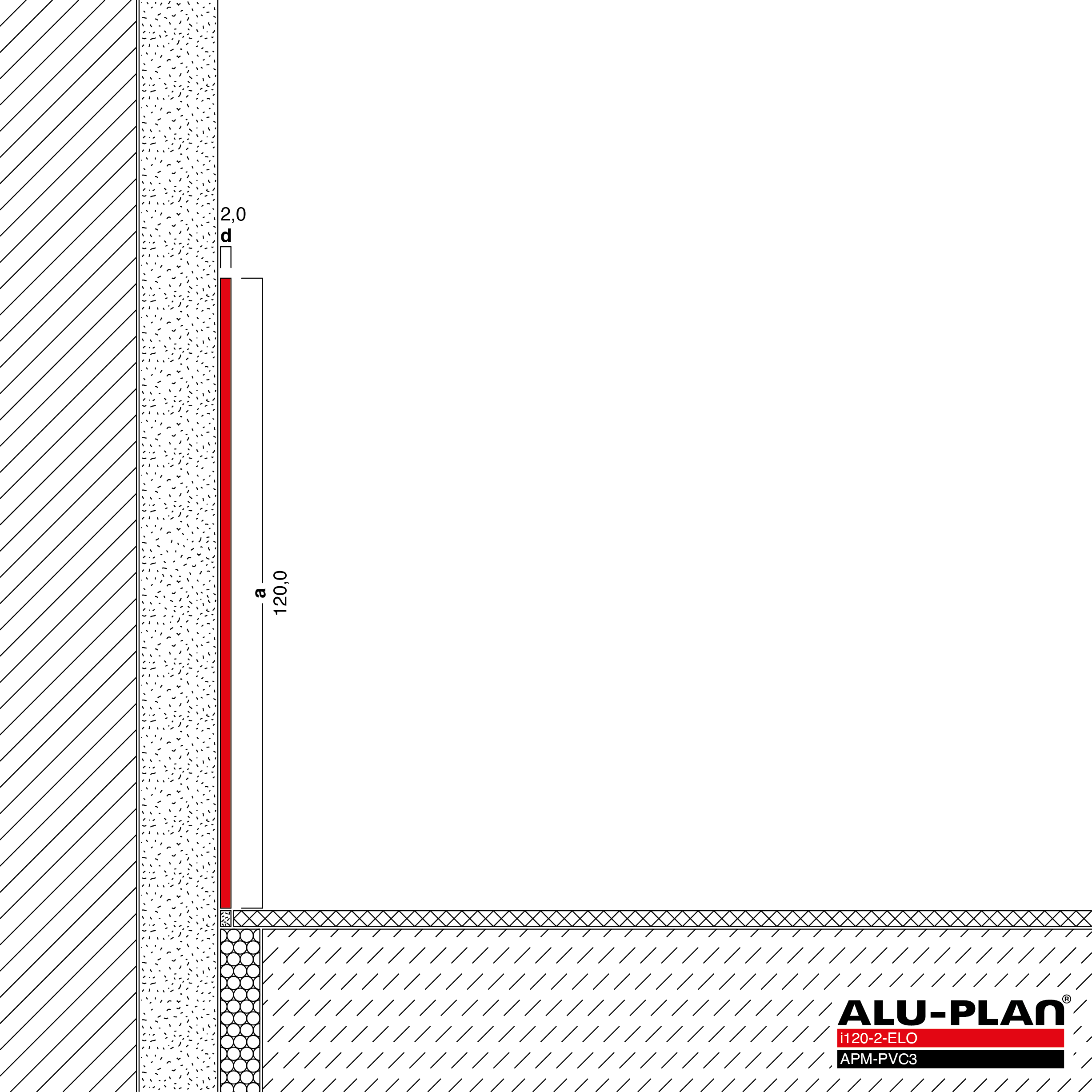 ALU-PLAN® Installation :: i120-2-ELO-APM-PVC3