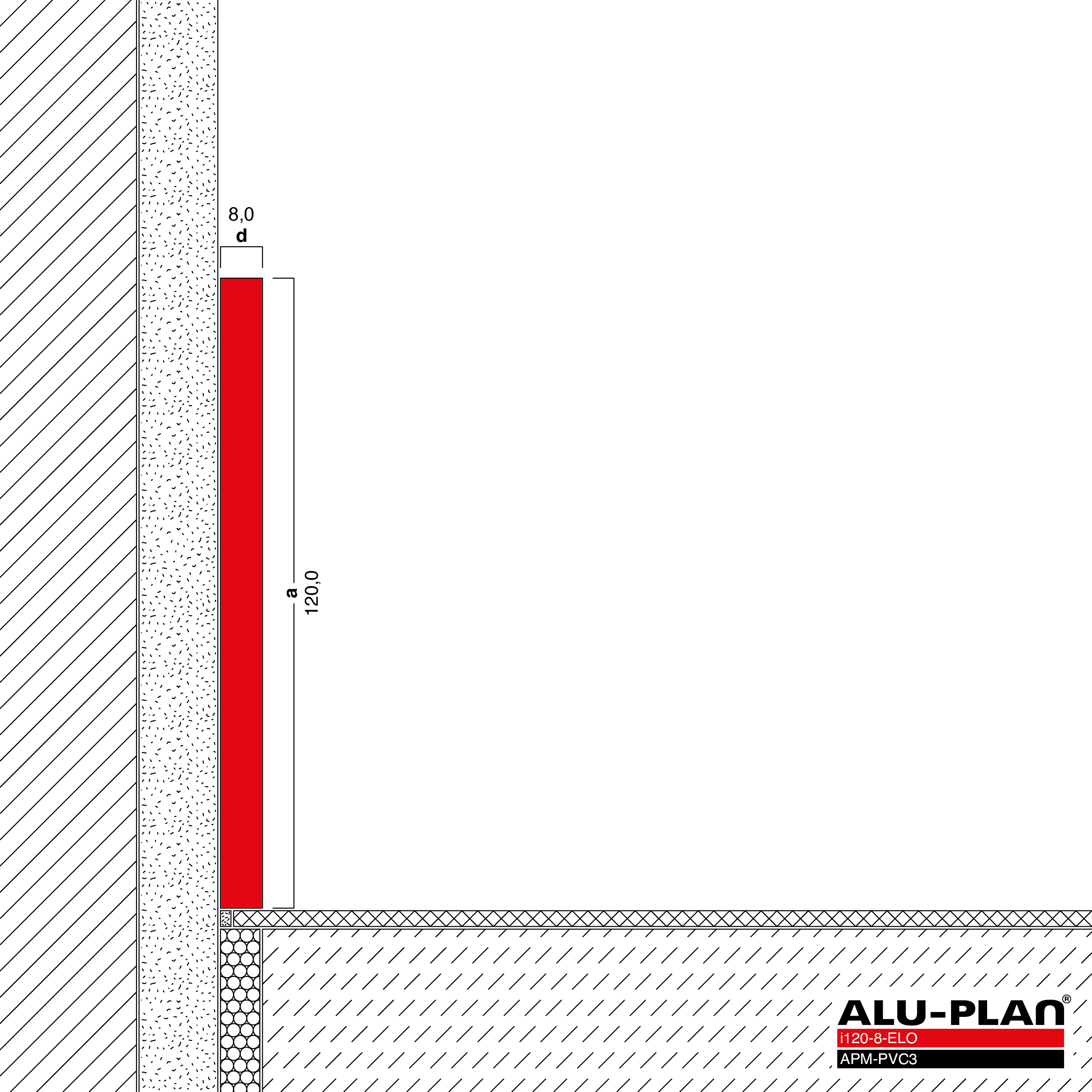 ALU-PLAN® Installation :: i120-8-ELO-APM-PVC3