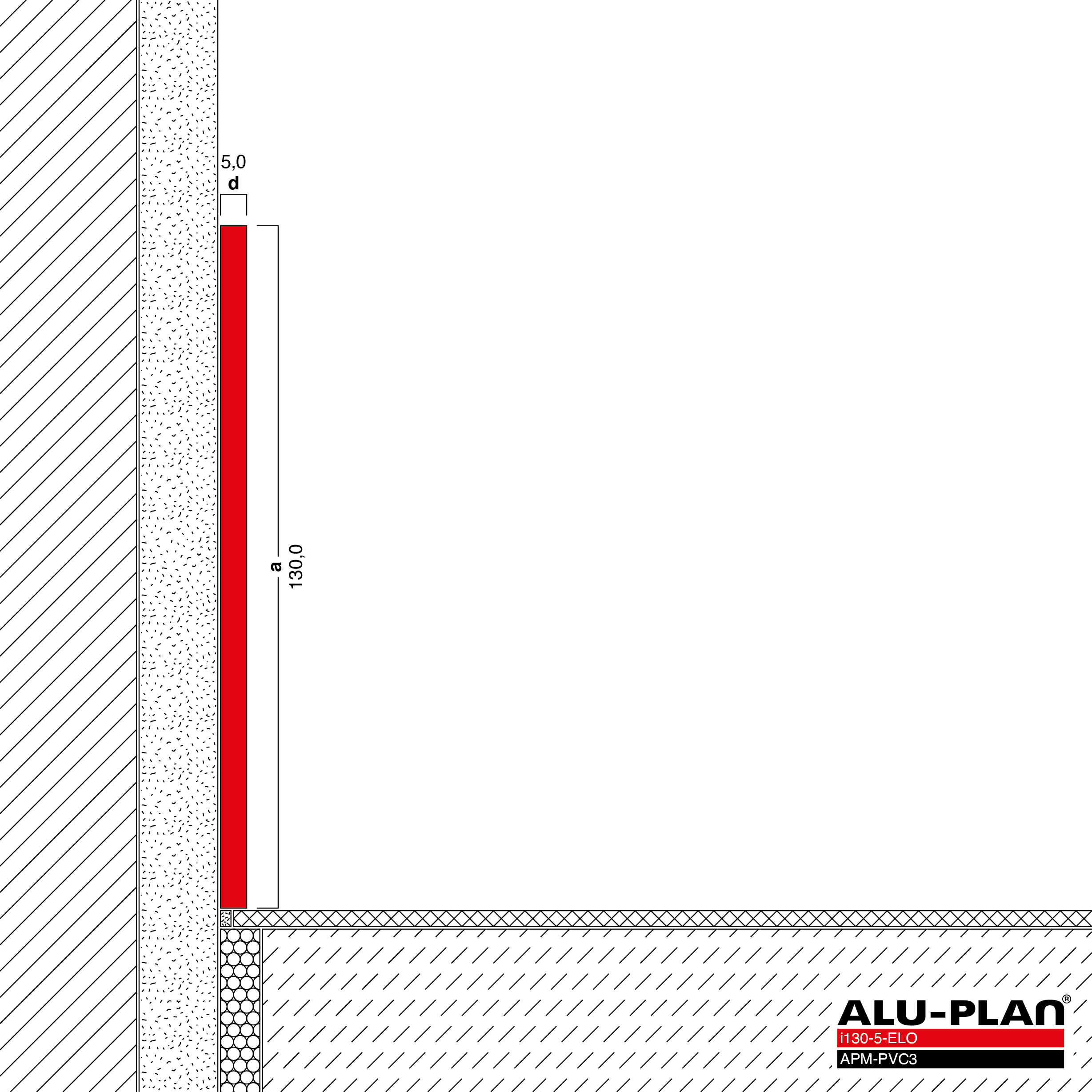 ALU-PLAN® Installation :: i130-5-ELO-APM-PVC3