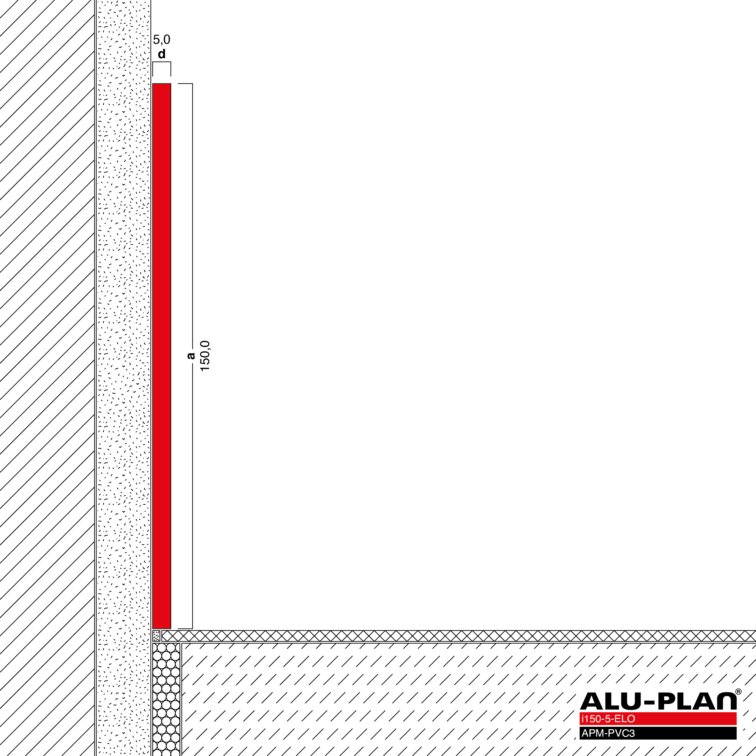 ALU-PLAN® Installation :: i150-5-ELO-APM-PVC3