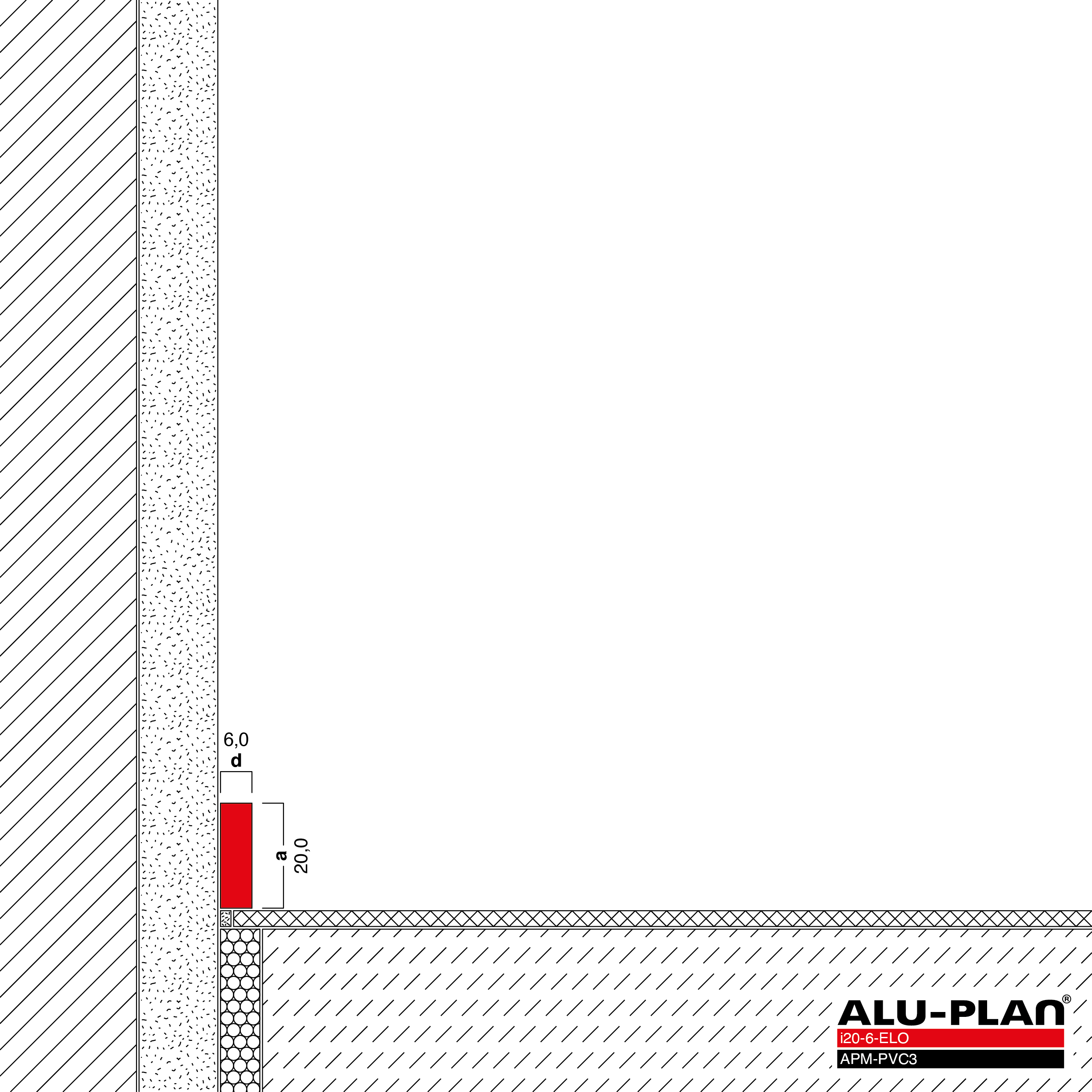 ALU-PLAN® Installation :: i20-6-ELO-APM-PVC3