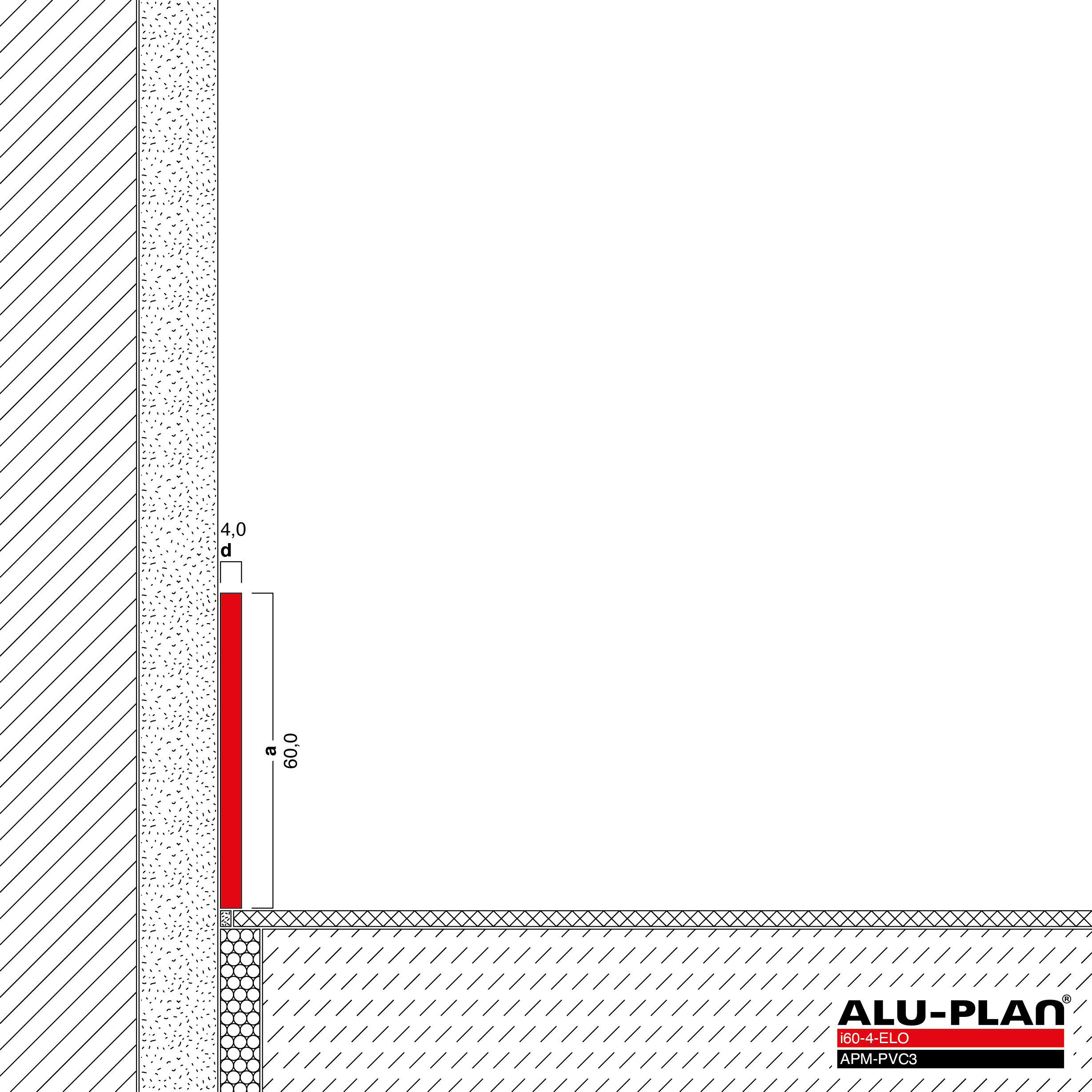 ALU-PLAN® Installation :: i60-4-ELO-APM-PVC3