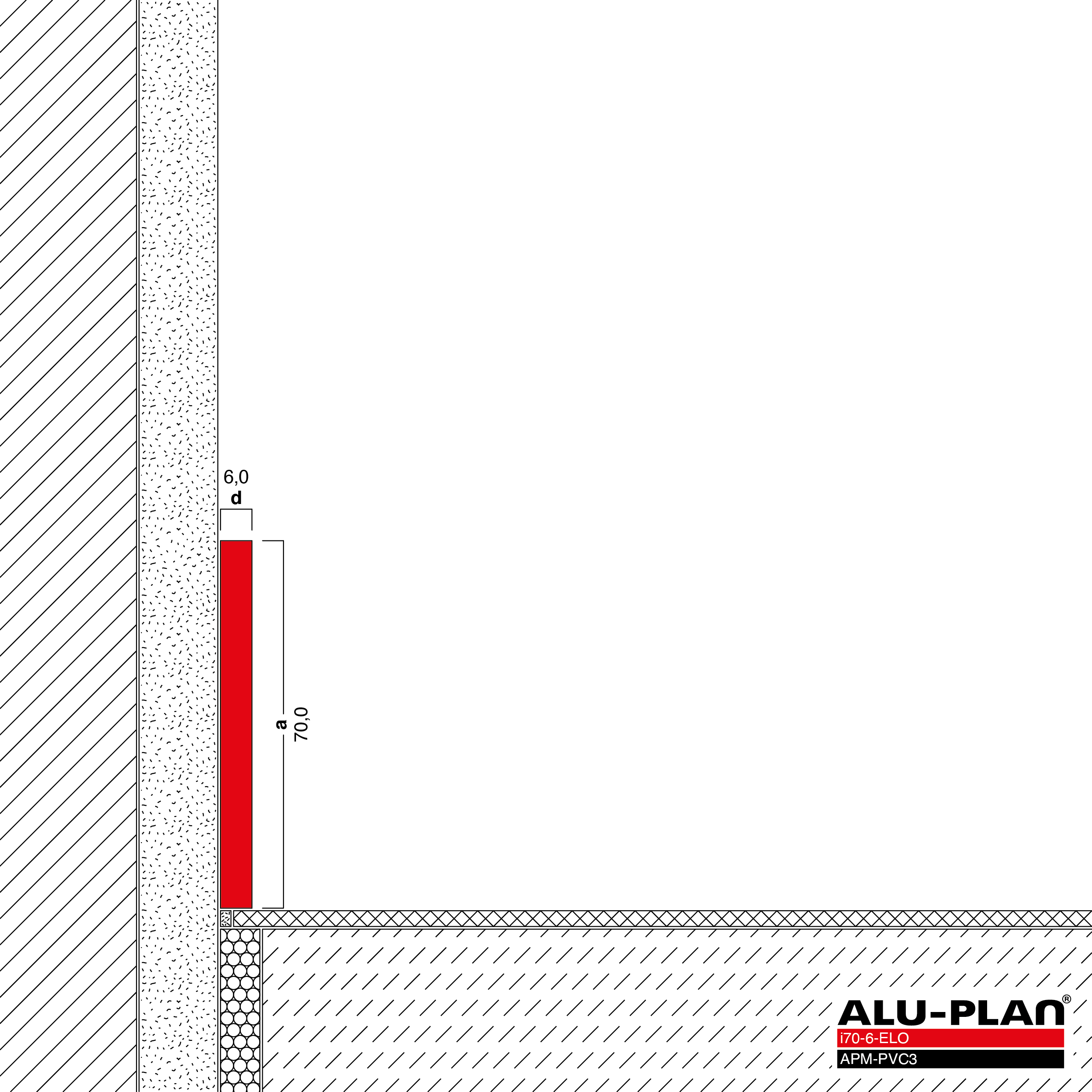 ALU-PLAN® Installation :: i70-6-ELO-APM-PVC3
