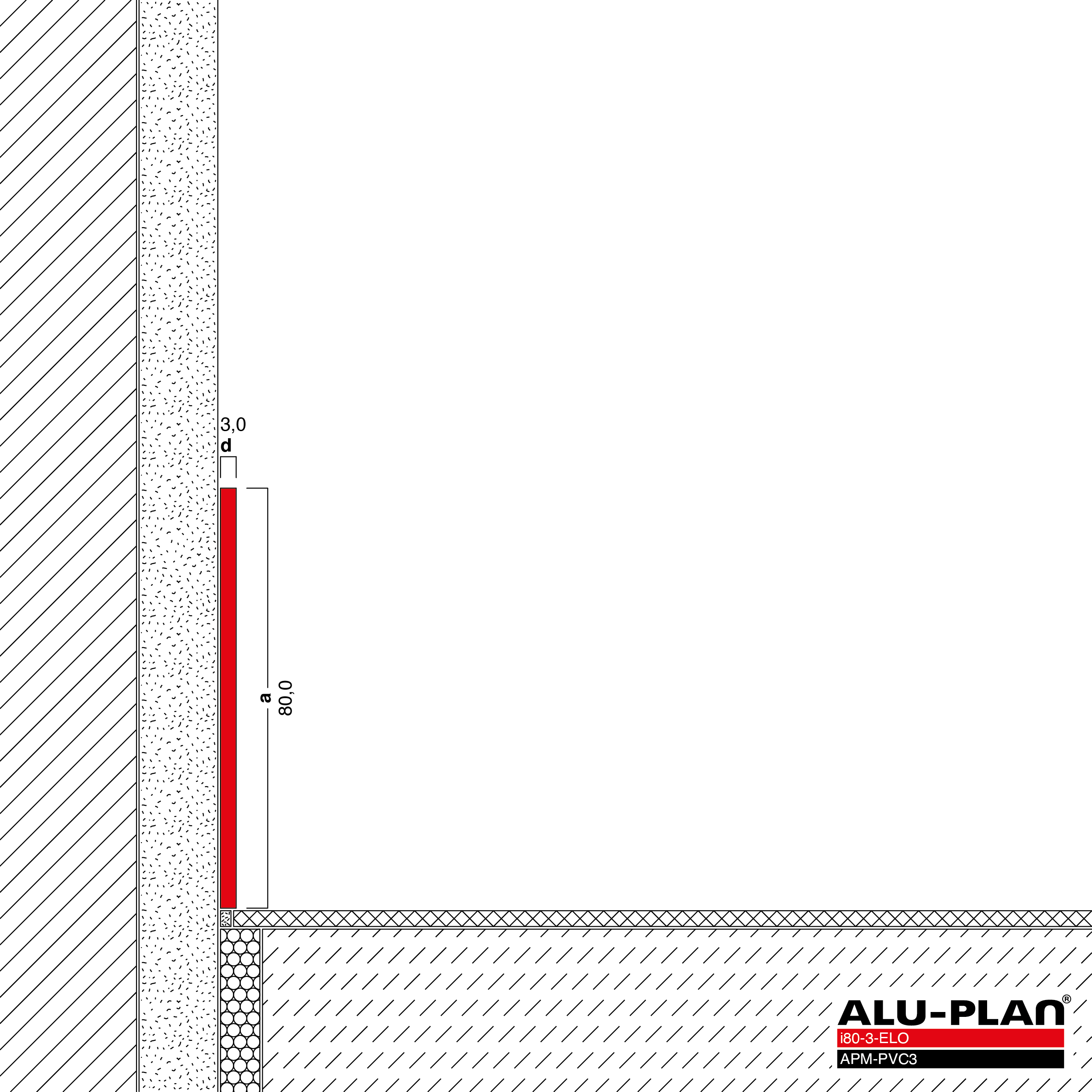 ALU-PLAN® Installation :: i80-3-ELO-APM-PVC3