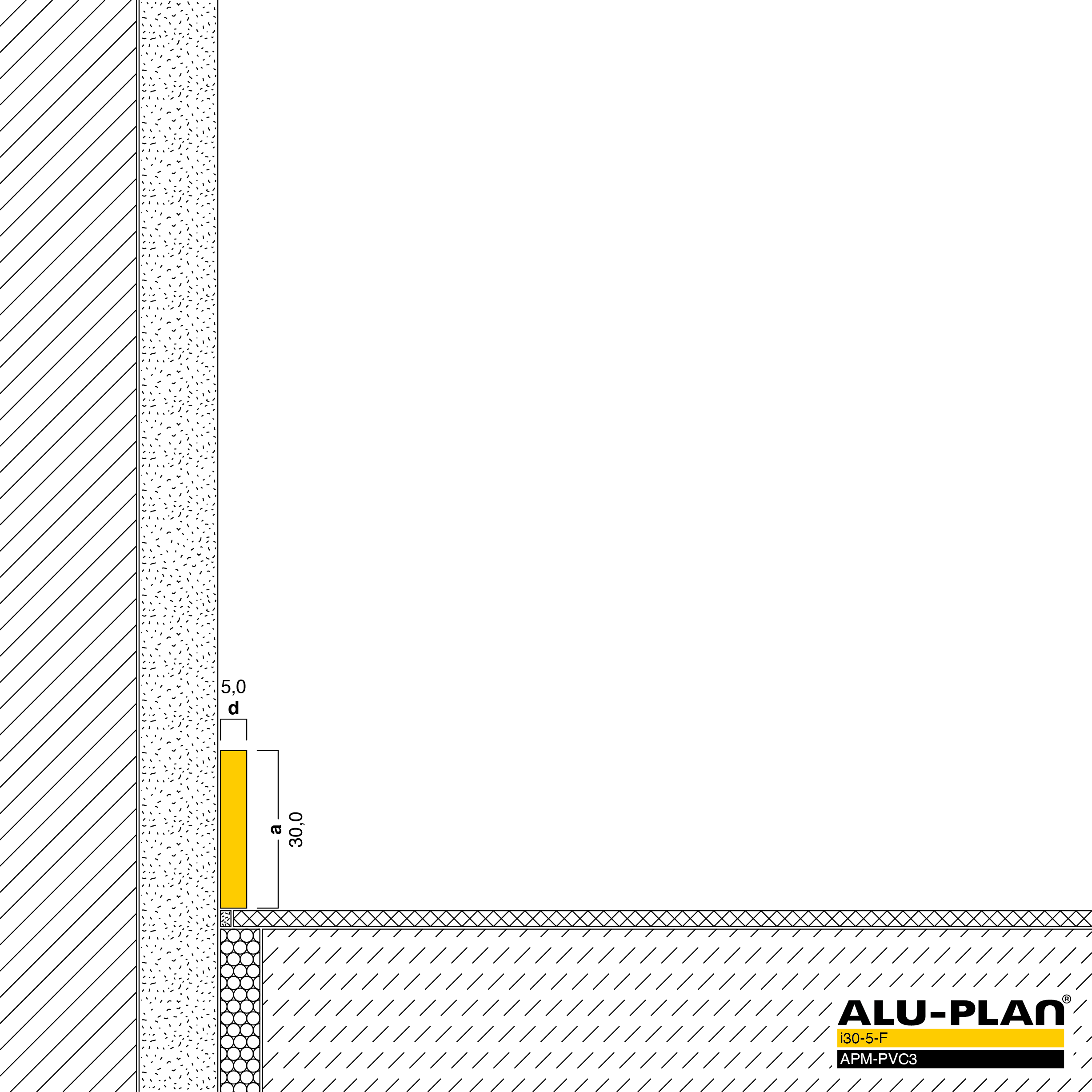 ALU-PLAN® Installation :: i30-5-F-APM-PVC3