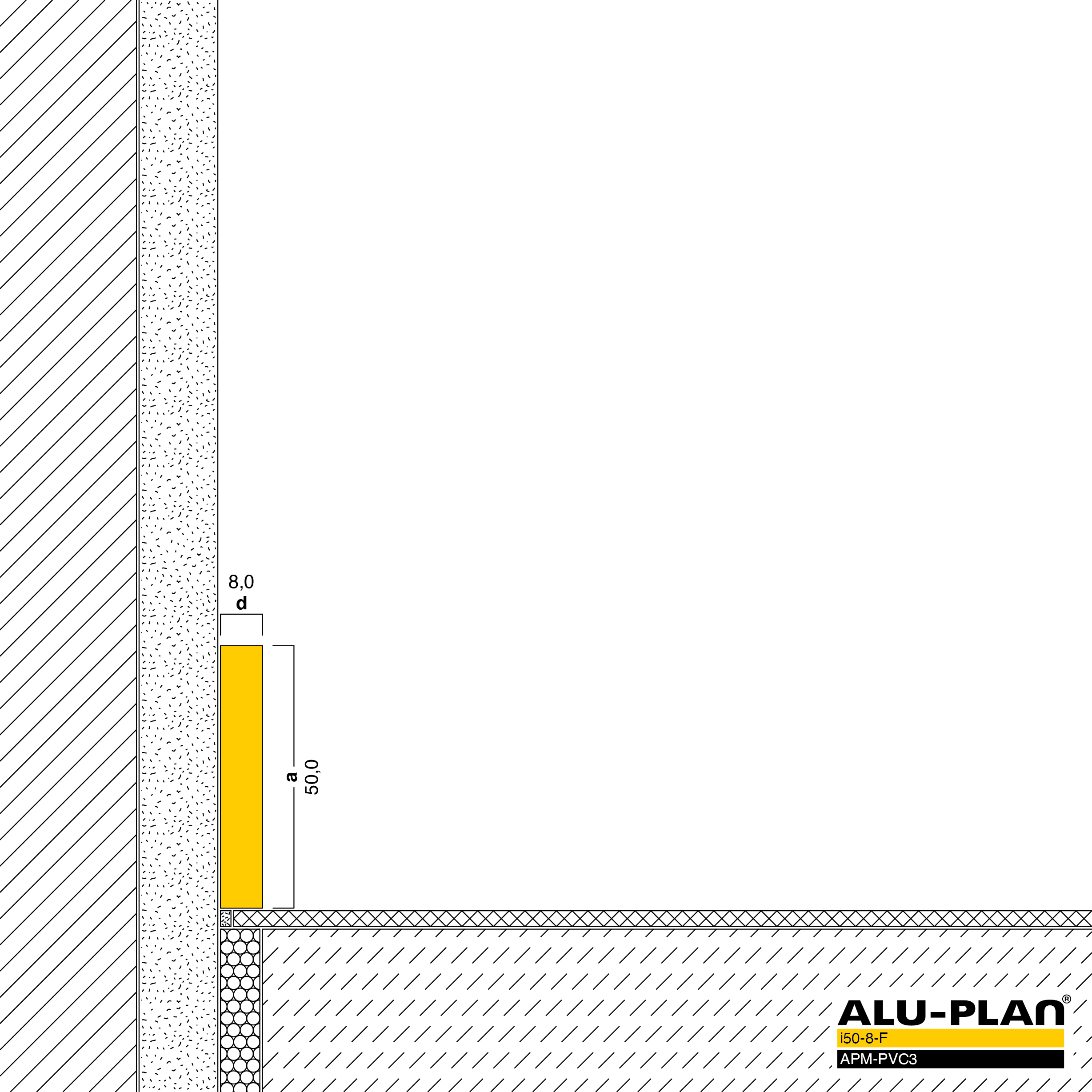 ALU-PLAN® Installation :: i50-8-F-APM-PVC3