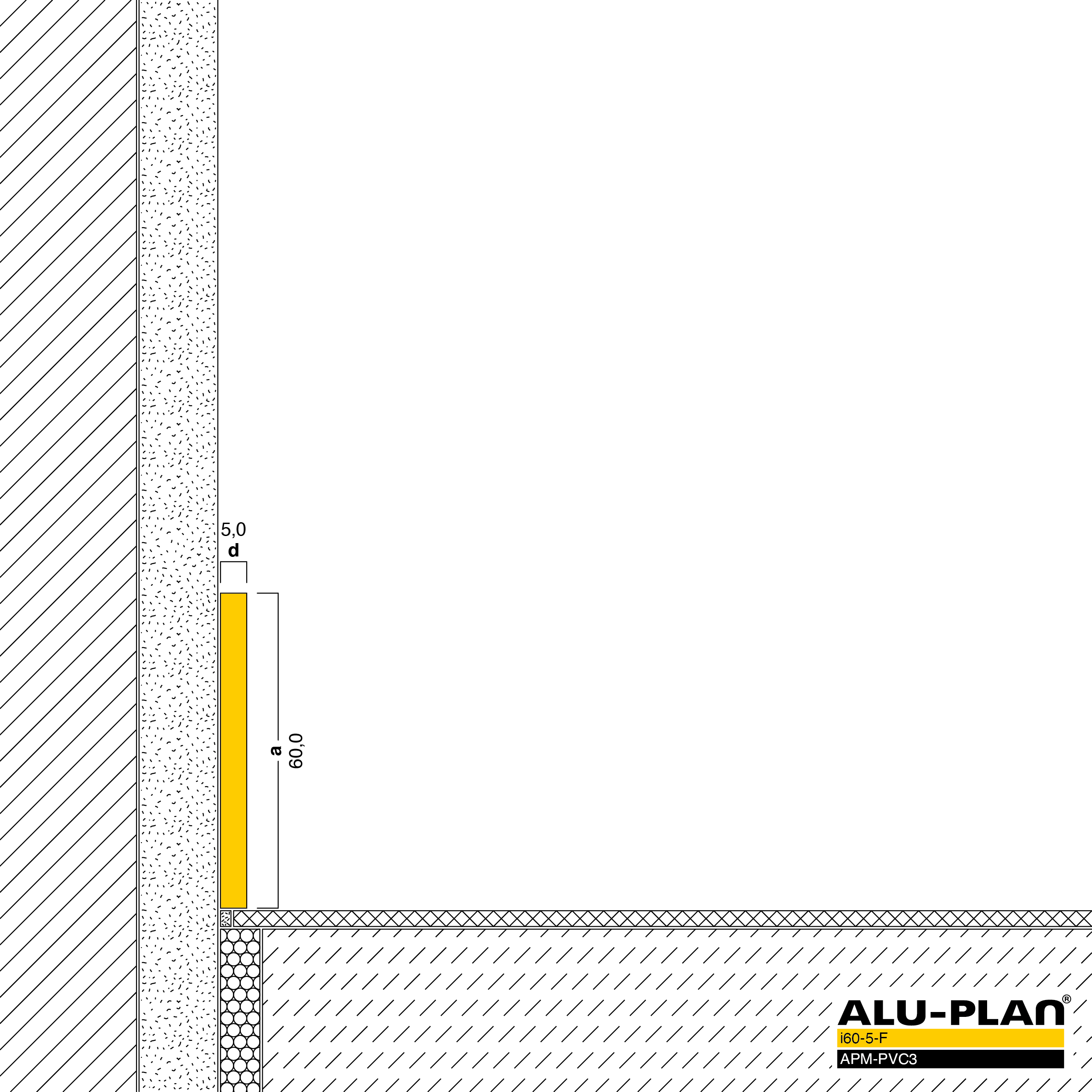 ALU-PLAN® Installation :: i60-5-F-APM-PVC3